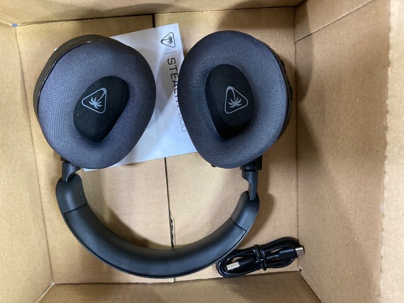 Photo 1 of ***MICROPHONE MISSING***Turtle Beach Stealth 600 Wireless Multiplatform Amplified Gaming Headset for Xbox Series X|S, Xbox One, PC, PS5, PS4, & Mobile – Bluetooth, 80-Hr Battery, Noise-Cancelling Mic – Black***MICROPHONE MISSING***