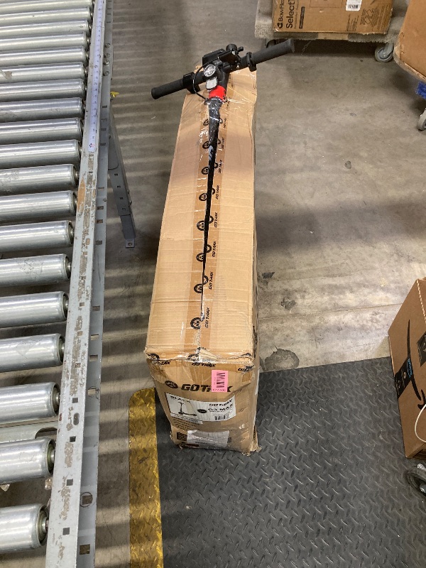 Photo 1 of ***DAMAGED*** GOTRAX G3 Max Commuting Adult Electric Scooter 37-Mile Range 350W Motor 10 Tire Foldable Portable Adult Black ***SOME SCUFFS/SCRATCHES, DIRT RESIDUE, BOX RIPPED/TORN***