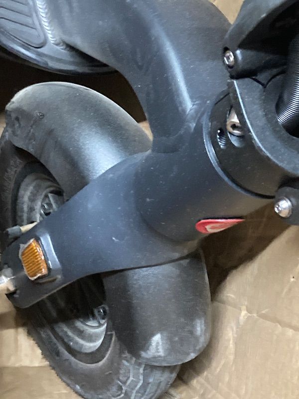 Photo 1 of ***DAMAGED*** GOTRAX G3 Max Commuting Adult Electric Scooter 37-Mile Range 350W Motor 10 Tire Foldable Portable Adult Black ***SOME SCUFFS/SCRATCHES, DIRT RESIDUE, BOX RIPPED/TORN***