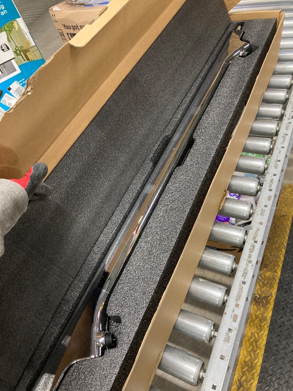 Photo 1 of [Ondaqua] High Pressure Dual Shower Head for Couples 58-78" Adjustable,10 Modes Magnetic Handheld Head & 3 Modes Anti-Clog Design Round Head(Chrome)