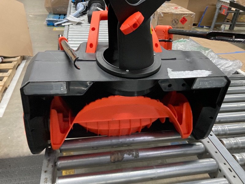Photo 1 of ***MISSING PARTS -SELLING AS IS*** VOLTASK 15 Amp Electric Snow Blower, 23 inch Corded Snow Blower with 180-degree Directional Chute and Wheels for Driveway   ***SOME SCUFFS/SCRATCHES, NOT IN BOX***