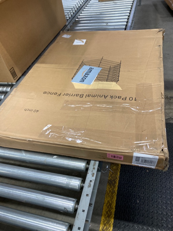 Photo 1 of 10 Panels No Dig Decorative Outdoor Garden Fence with Gate for Yard, 40 in(H) X 23.6 ft(L) Animal Barrier Fencing Rustproof Metal Wire Panel Border for Dog, Rabbits, and Patio Temporary Ground Stakes