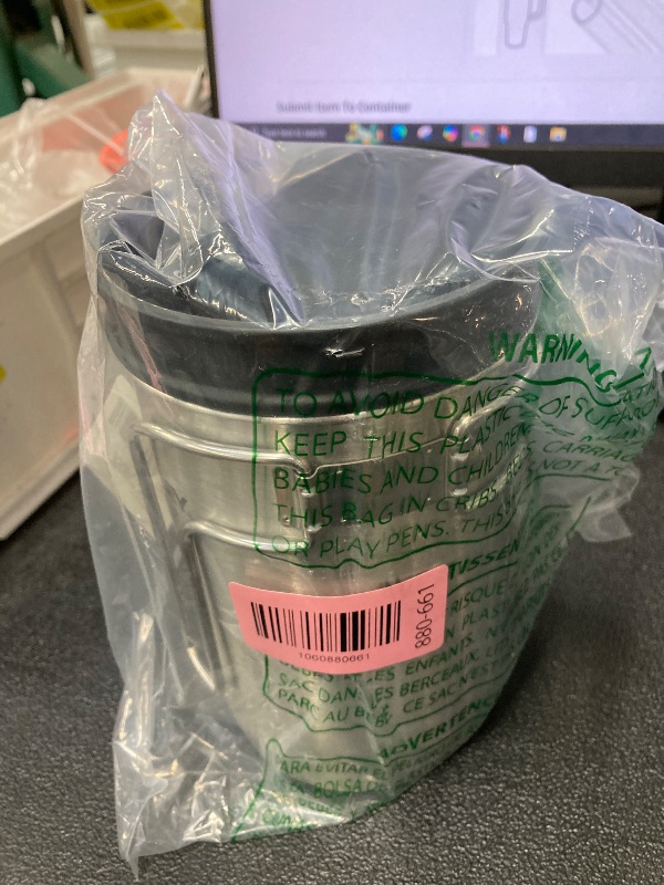 Photo 1 of ***Missing Lid***STANLEY All In One French Press Coffee Maker 32 oz | 5 Minute Brew, 4 Hours Hot | Mesh Filter for Coffee Grounds | Insulated Stainless Steel French Press | BPA-Free | Stainless***Missing Lid***