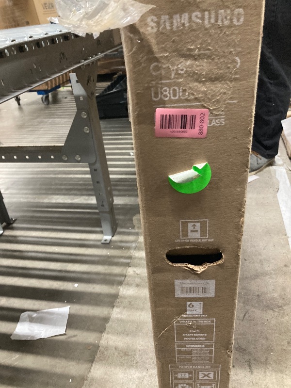 Photo 1 of *** BROKEN, NO REFUNDS, NO RETURNS***Samsung 58-Inch Class Crystal UHD U8000F 4K Smart TV (2025 Model) Endless Free Content, Crystal Processor 4K, MetalStream Design, Knox Security, Alexa Built-in