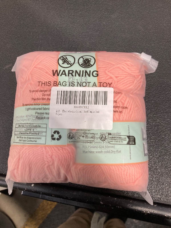 Photo 1 of ?Soft & Durable Cotton Yarn? Four Ply Mercerized for Knitting & Crochet | Eco-Friendly, Hypoallergenic, Machine Washable | Ideal for Apparel, Accessories, Baby Clothes & Complex Craft Projects