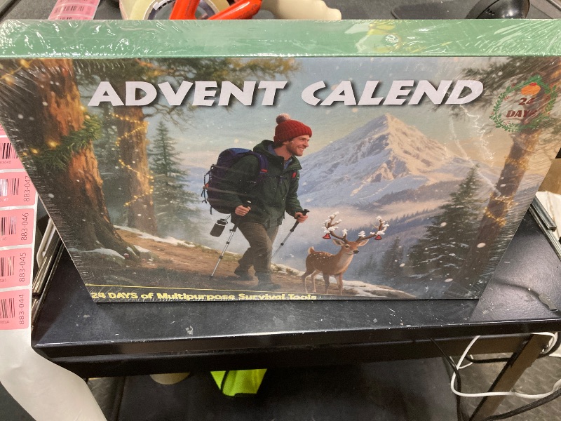 View 2 of ?Advent Calendar 2025, 24 Days Survival Kit out door for Christmas Countdown Camping Gear, Survival Gear Advent Calender Gifts for Men Dad Husband