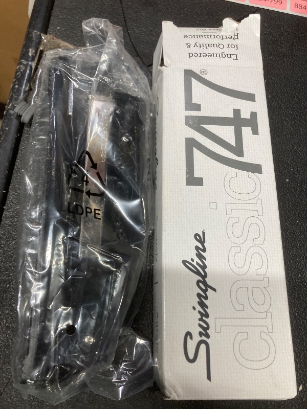 Photo 1 of 15Ea, Stapler,Dsk,Full Strip,Bk