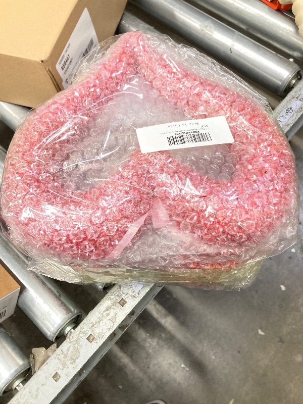 Photo 1 of 16 Pcs Valentine Day Tree Decorations Heart Tree Ornaments Large Glitter Heart Hanging Ornament Hearts Wood Board Ornaments Foam Hanging for Valentine Wedding Anniversary Wall Door Décor