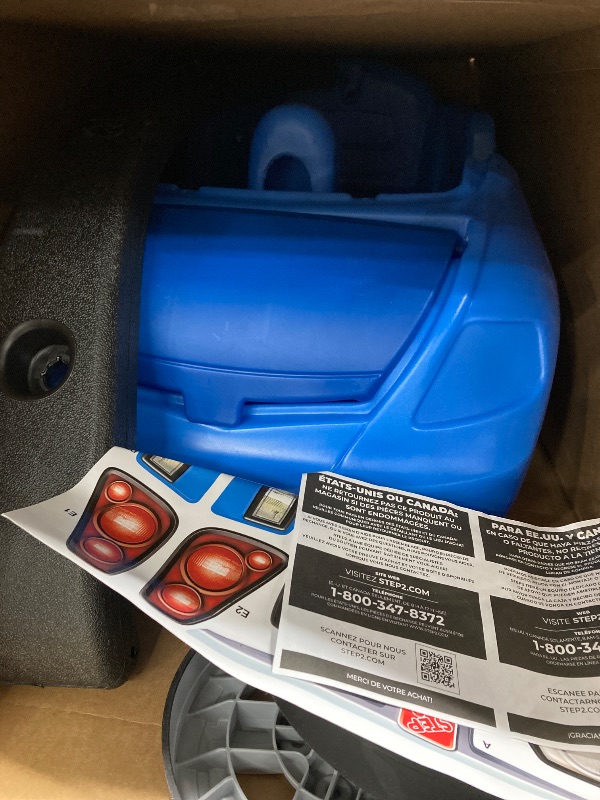 Photo 1 of ***Selling for Parts Only***Step2 Whisper Ride II Buggy Kids Push Car, Ride On Toy, Stroller Substitute, Includes Seat Belt & Horn, Made of Durable Plastic, Max Weight 50 lbs., For Toddlers 1.5-4 Years Old, Blue