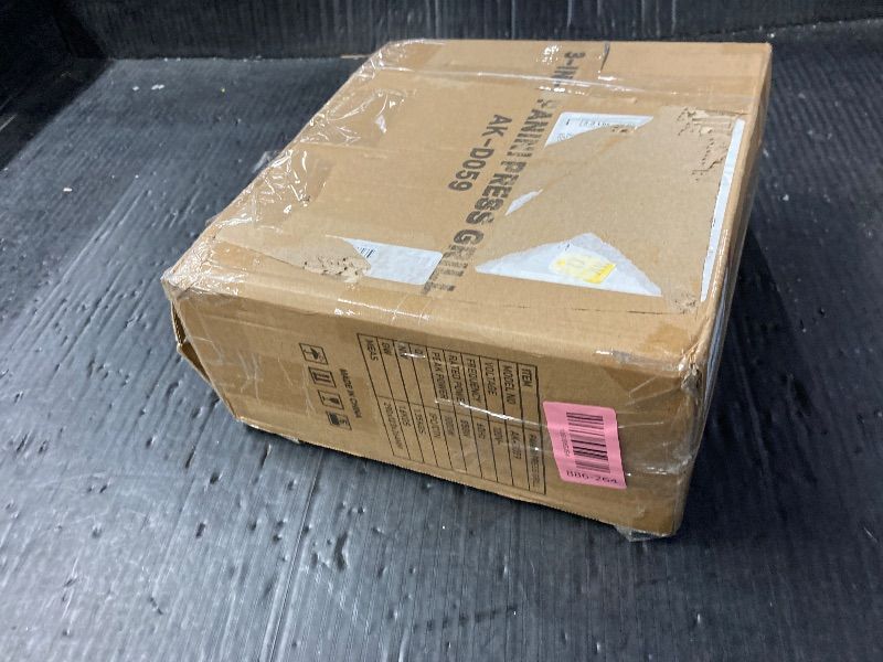 View 5 of ***HINGE BROKEN***Panini Press Grill, 1000W Sandwich Maker with Non-Stick Coated Plates, Opens 180 Degrees for Any Size of Food, 3-in-1 Sandwich Press Electric Grill, Stainless Steel Surface and Removable Drip Tray***HINGE BROKEN***