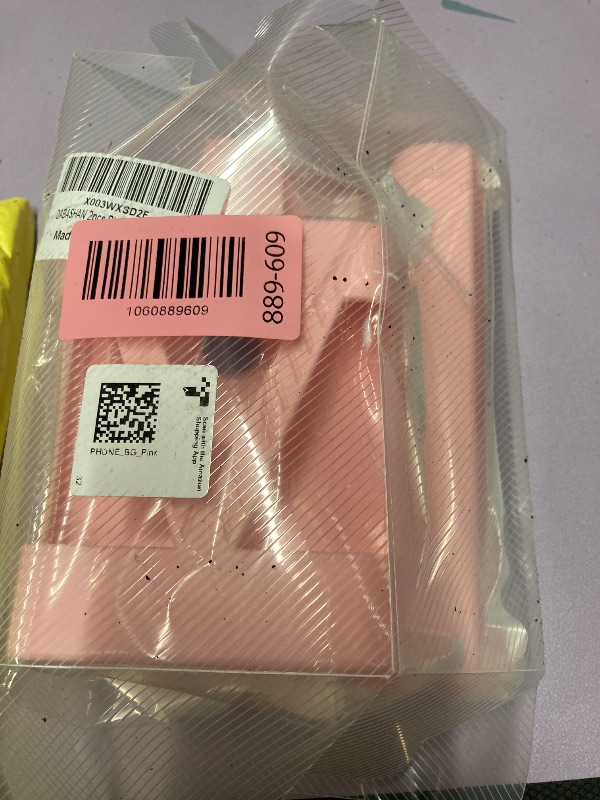 Photo 1 of ***BAG NOT INCLUDED***DABASHAN 2pcs Phone Case Accessory Compatible with Bogg Bags, Phone Case Holder Charm Accessory for Beach Bag Tote Bag Charm Accessory (Pink)***BAG NOT INCLUDED***