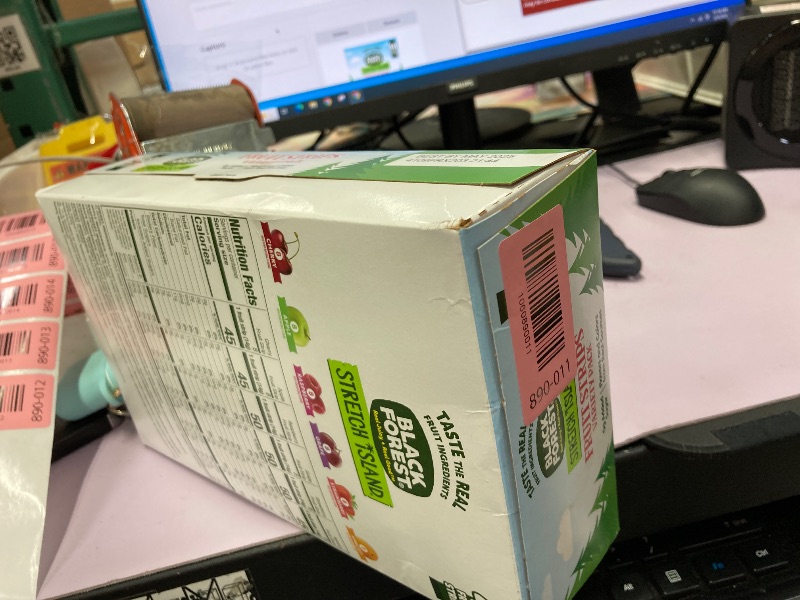 View 2 of ******EXP MAY 2025***** Black Forest, Stretch Island, Fruit Strips, Cherry, Apple, Raspberry, Grape, Strawberry, and Apricot, Zero Grams Added Sugar Non-GMO, 48 ct