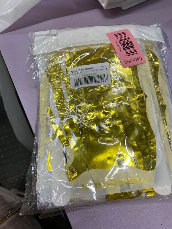 Photo 1 of ***** PACK OF 2**** Birthday Party Decorations - 5 Pcs, Pre-Strung | Older Wiser Hotter Banner with Foil Curtains, 30th 40th 50th 60th 70th 80th Birthday Decorations Sign Gifts for Women Men (Black)