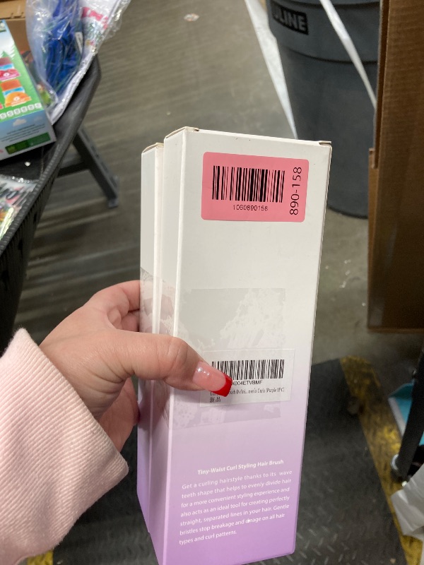 Photo 1 of **** PACK OF 2****** Curl Defining Brush, Volume Curly Hair Brush Products for Effortlessly Detangling Combing and Styling Women's Curls, Waves & Coils, Hair Tools to Reduce Pulling