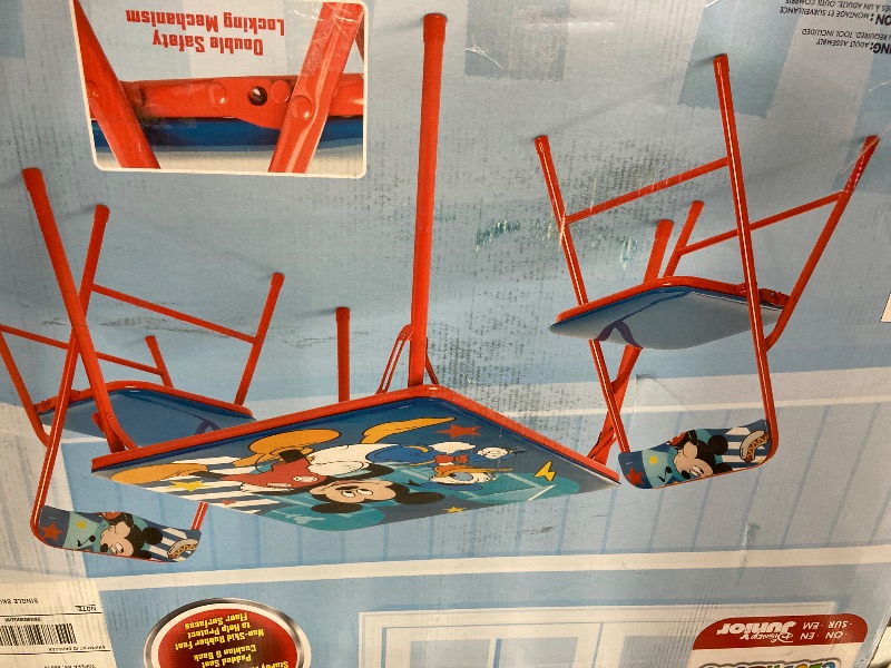 Photo 1 of **ONE CHAIR RIPPED**




MICKEY MOUSE KIDS TABLE