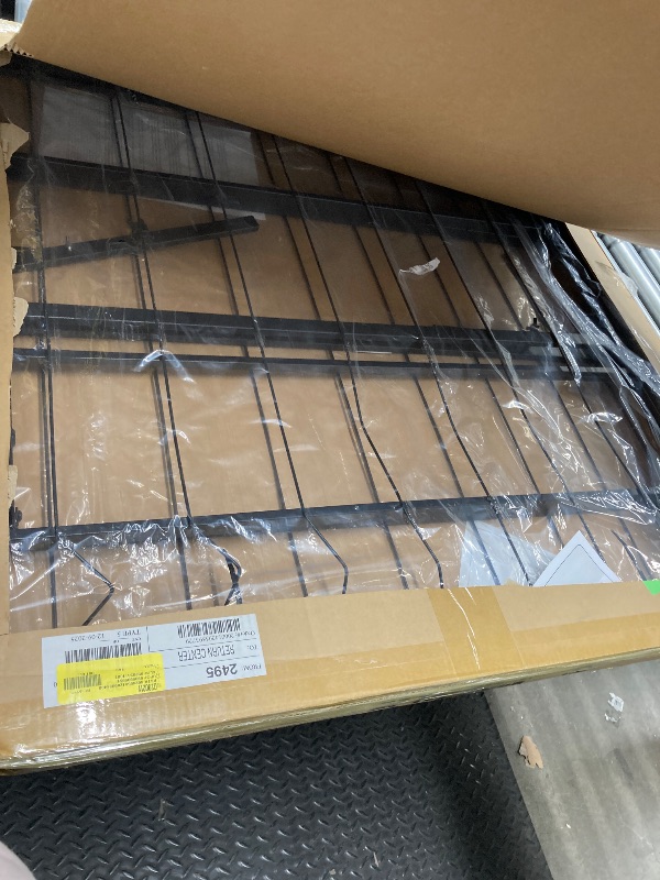 Photo 1 of Black Metal Bed Frame Platform Twin Size 14 Inch Heavy Duty Steel