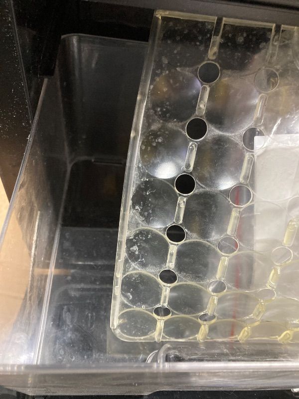 Photo 1 of ***NEEDS GOOD CLEANING***ecozy 2" Clear Ice Ball Maker with CrystalFlux Technology, 4 pcs in 40 Mins, 144 pcs/Day, Sphere Ice Maker with Automatic Water Supply, Self-Cleaning, Enhanced Insulation for Whiskey & Bourbon***NEEDS GOOD CLEANING***