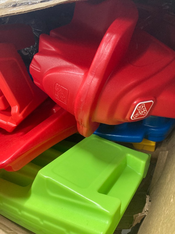 Photo 1 of ***Selling for Parts Only***Step2 Up & Down Roller Coaster Toy for Kids, Ride On Push Car, Indoor/Outdoor Playset, Toddlers Ages 2 - 5 years old, Compact Storage, Max Weight 50 lb., Multicolor