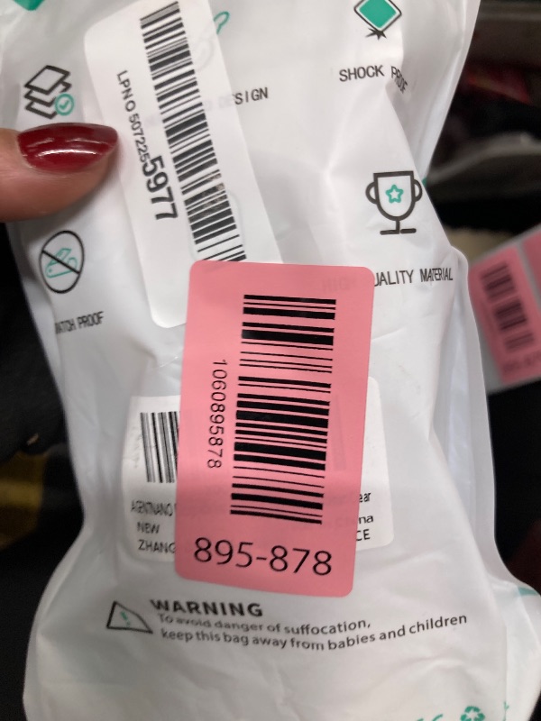 Photo 1 of [Upgrade Secure Lock] for Beats Powerbeats Pro 2 2025 Case Cover with Cleaner Kit, AGENTNANO Clear TPU Shockproof Protective Cover with Beats Powerbeats Pro 2 Charging Case with Carabiner-Clear