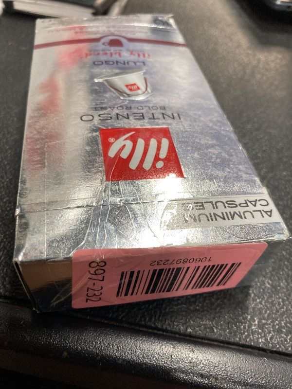 Photo 1 of ***BEST BY 6/4/2026***Illy Espresso Compatible Capsules - Single-Serve Coffee Capsules & Pods - Intenso Lungo Dark Roast - Notes Of Cocoa & Dried Fruit Coffee Pods - For Nespresso Coffee Machines – 10 Count***BEST BY 6/4/2026***
