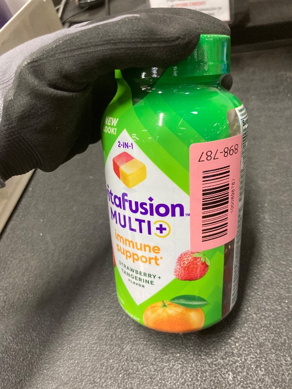 Photo 1 of *Exp 07/2026* Vitafusion Multi+ Immune Support* – 2-in-1 Benefits & Flavors – Adult Gummy Vitamins with Vitamin C, Zinc, Daily Multivitamins, 90 Count