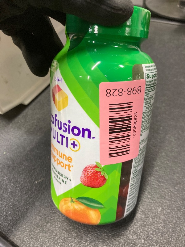 Photo 1 of *Exp 07/2026* Vitafusion Multi+ Immune Support* – 2-in-1 Benefits & Flavors – Adult Gummy Vitamins with Vitamin C, Zinc, Daily Multivitamins, 90 Count