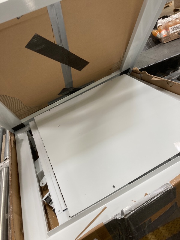 Photo 1 of *HEAVY* Matalde 29" Washer and Dryer Pedestals with Drawer- Laundry Pedestal Stand for Washer and Dryer – Set of 2,Alloy Steel Washing Machine Stand Raiser, washer dryer pedestal 14.3'' Height White