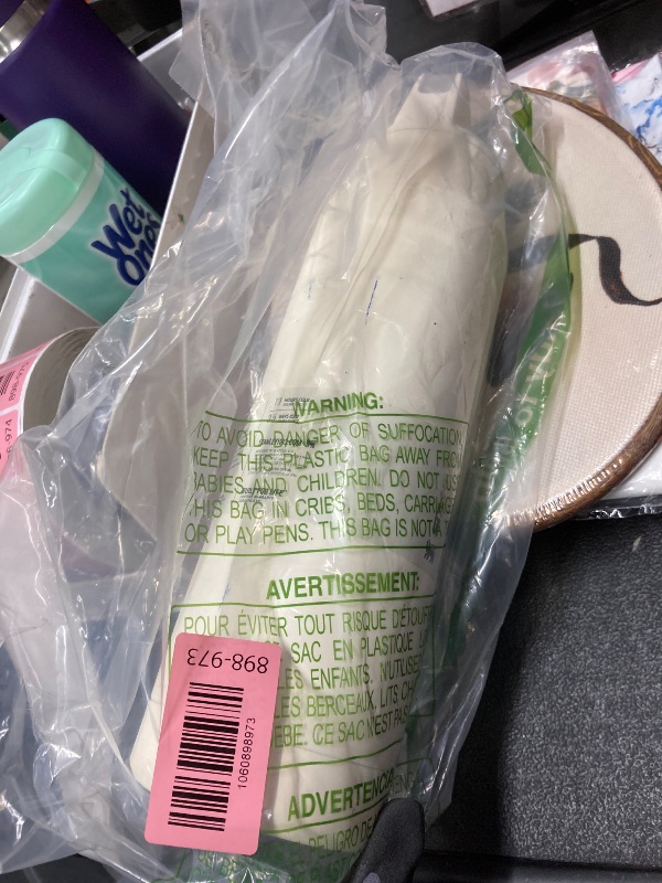 Photo 1 of *Blue Stain?* STANLEY IceFlow Cap and Carry Water Bottle 36 oz | Wide Mouth Twist Lid | Lightweight and Leakproof for Travel and Sports | Insulated Stainless Steel | BPA-Free | Cream Glimmer