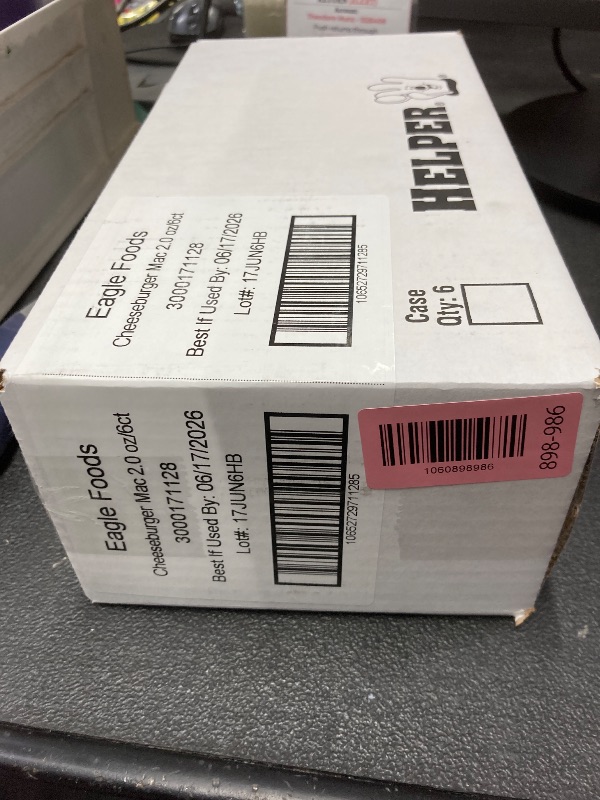 Photo 1 of *BB 06/17/2026* Hamburger Helper Cheeseburger Macaroni Microwave Cup (2 oz - 6 Pack) No Artificial Flavors, Ready in 4 Minutes, Quick Meals for Midweek Dinners, Busy Evenings & Families On-the-Go