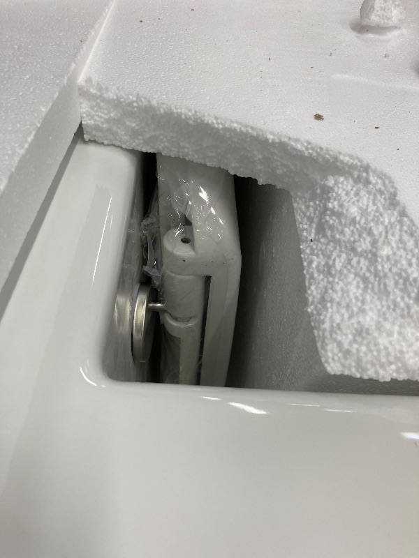 Photo 1 of *HEAVY* HOROW HR-ST076WD Dual Flush Elongated Toilet with Soft Close Seat, High-Efficiency Supply, Standard Bathroom Toilet 12" Rough-In, White Finish