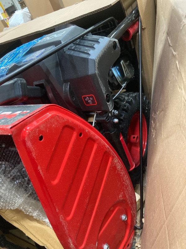 Photo 1 of *HEAVY* *Scratches/Drty* PowerSmart 24-Inch Self-Propelled Two-Stage Gas Snow Blower with 208cc B&S Engine, Electric Start, 13-Inch Snow Tires, Handle Warmer, and LED Lights