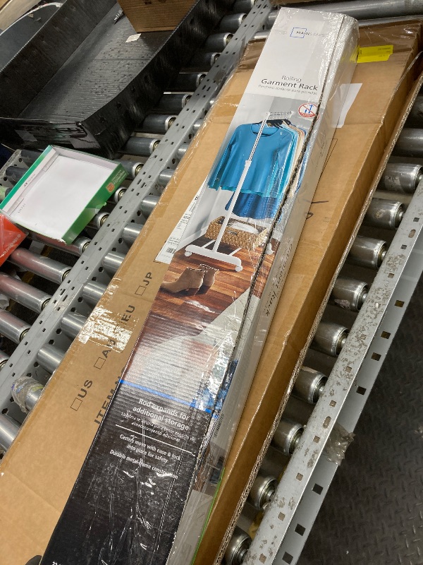 Photo 1 of *Scratches* Mainstays Rolling Rack, White