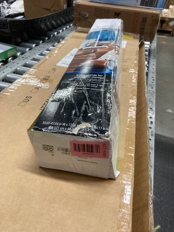 Photo 1 of *Scratches* Mainstays Rolling Rack, White