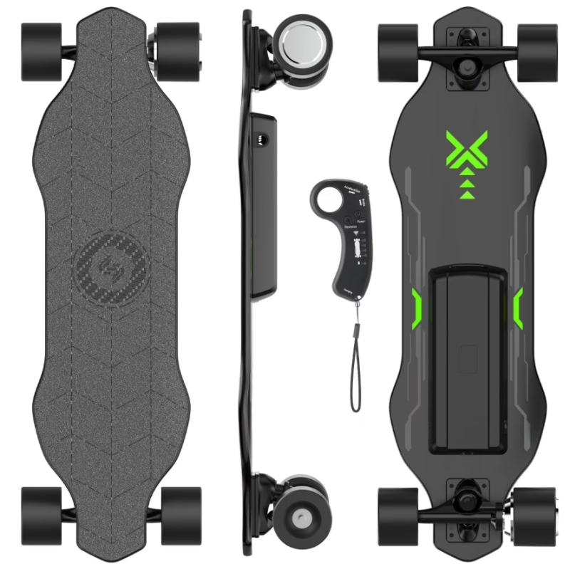 View 1 of *Used* *Scratches/Chipped* V6 Electric Skateboard, 450W Peak, Max 12 Mph & 10 Miles Range, Wireless Remote Control