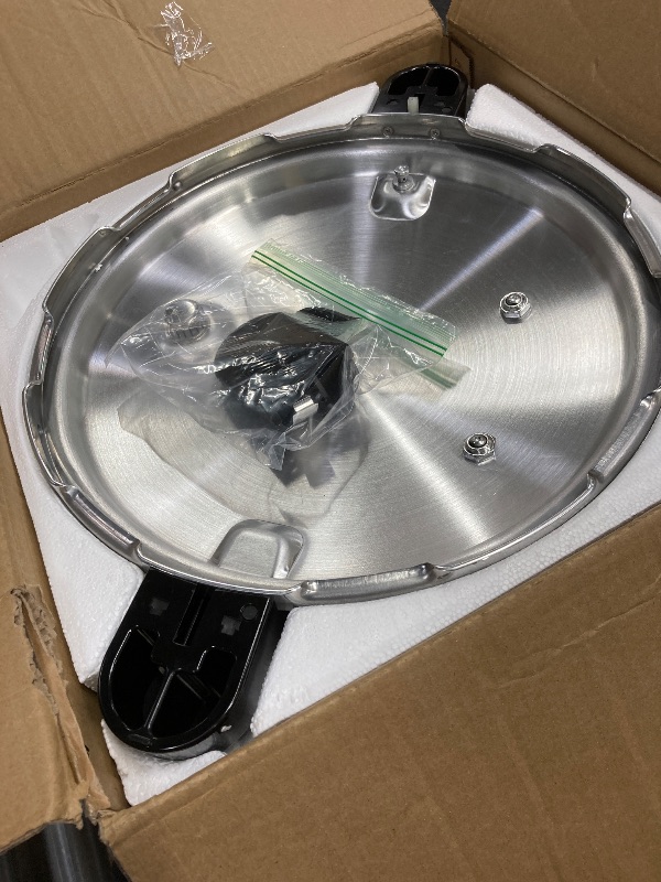 Photo 1 of *Handle may be missing?* UNIFULL 24 Quart/23 Liter Pressure Cooker,Pressure Canner with Pressure Gauge,Pressure Relief Valve - 14 PSI,and Sealing Ring