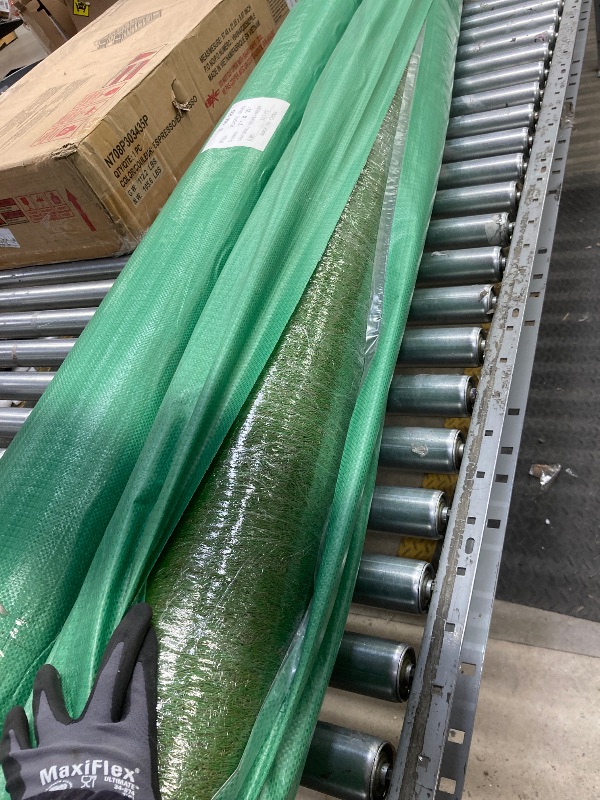 Photo 1 of *FACTORY SEALED* SHNOSU Artificial Grass Turf Rug 7FTX15FT Indoor Outdoor, 1.38" Pile Height Realistic Fake Grass with Drain Holes Astro Turf for Patio Garden Lawn Landscape Balcony