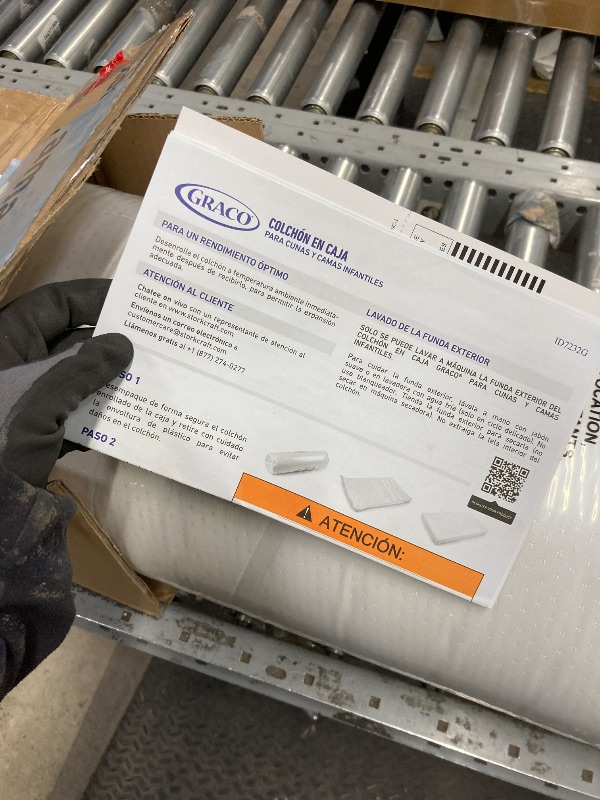 Photo 1 of *Size unknown* *FACTORY SEALED* Graco Crib and Toddler Mattress in a box