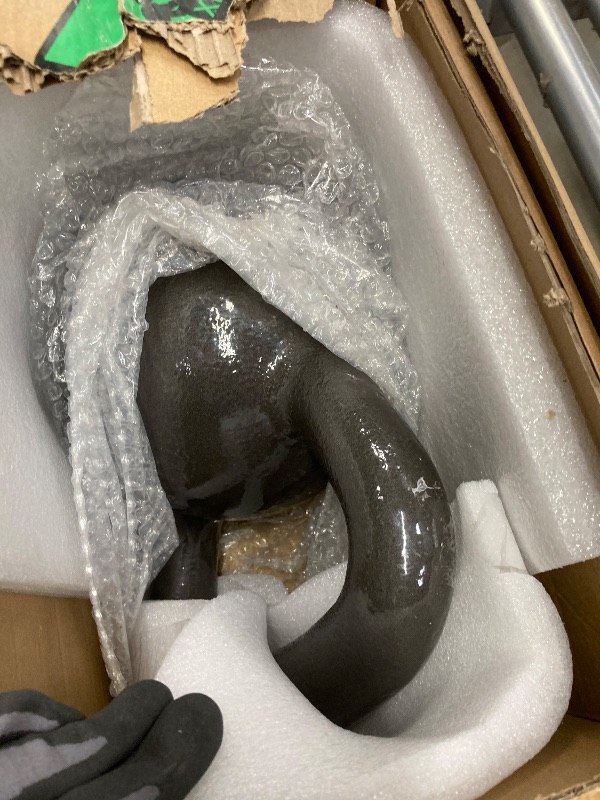 Photo 1 of *HEAVY* *Taped or glue residue* Amazon Basics Cast Iron Kettlebell, 60 Pounds, Black