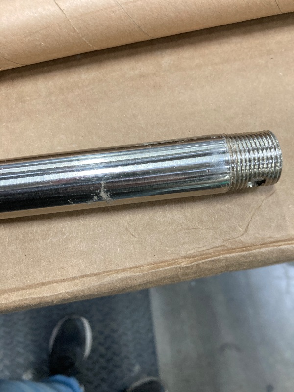 Photo 1 of *Scratches* 3/4x72` CEILING FAN DOWNROD NICKEL