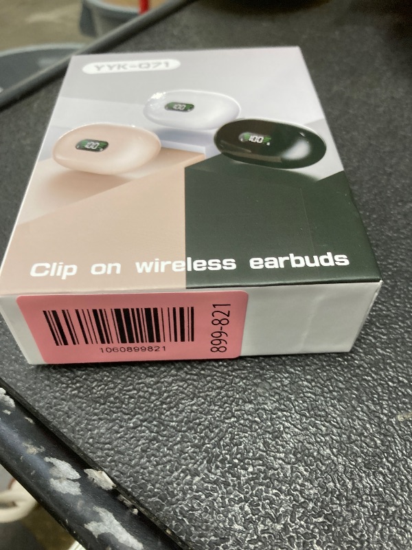 Photo 1 of ***MISSING CHARGING CASE***AI Translation Earbuds Real Time 144 Languages Clip On Earbuds Translator Headphones Audifonos Traductores Inglés Español Bluetooth 60H Playtime Headphones for Travel Business Meeting Learning Black***MISSING CHARGING CASE***