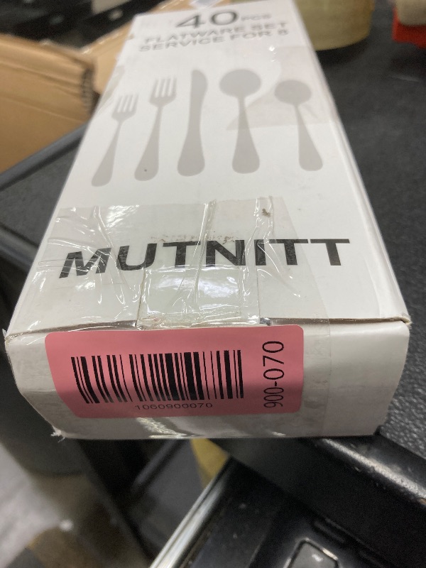 Photo 1 of 40 Pcs Rose Gold Silverware Set Service for 8, Premium Stainless Steel Flatware Set, Cutlery Utensil Set, Durable Home Kitchen Eating Tableware Set, Include Fork Knife Spoon Set, Dishwasher Safe