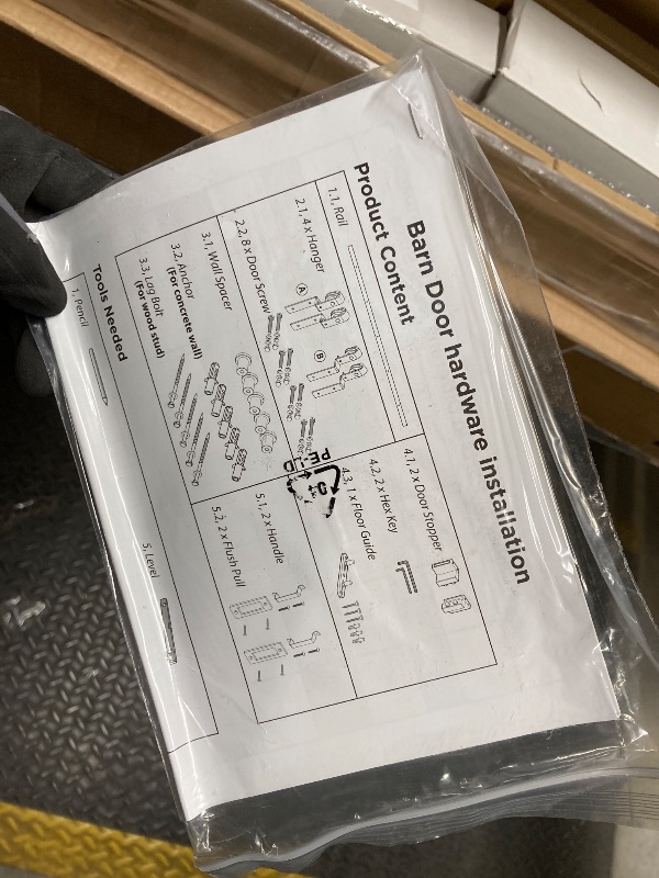 Photo 1 of *Type unknown* Barn Door Hardware