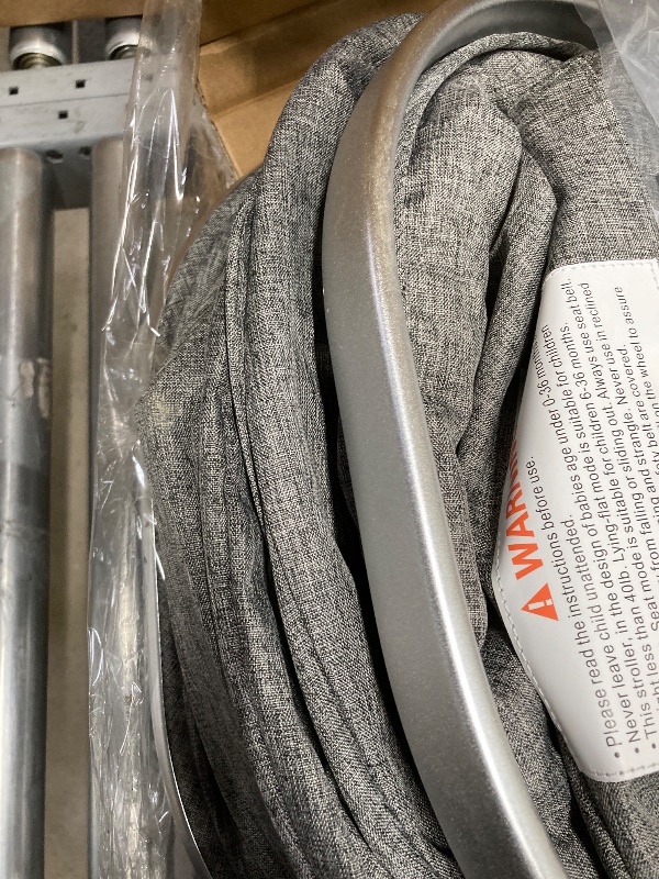 Photo 1 of *Scuffed* babyeap 2 in 1 Baby Stroller,Foldable Lightweight Carriage Reversible Bassinet Pram for Toddler,Travel Stroller with with Cup Holder?Storage Bag,Gray
