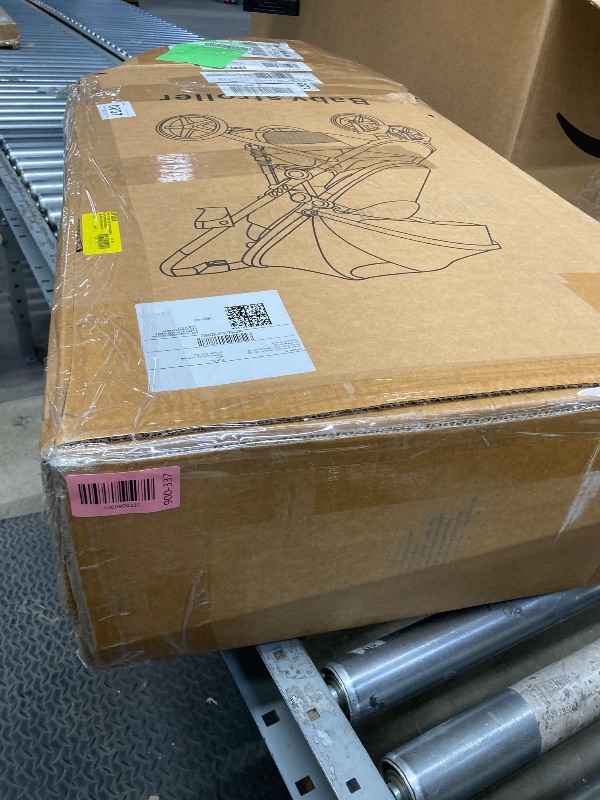 Photo 1 of *Scuffed* babyeap 2 in 1 Baby Stroller,Foldable Lightweight Carriage Reversible Bassinet Pram for Toddler,Travel Stroller with with Cup Holder?Storage Bag,Gray
