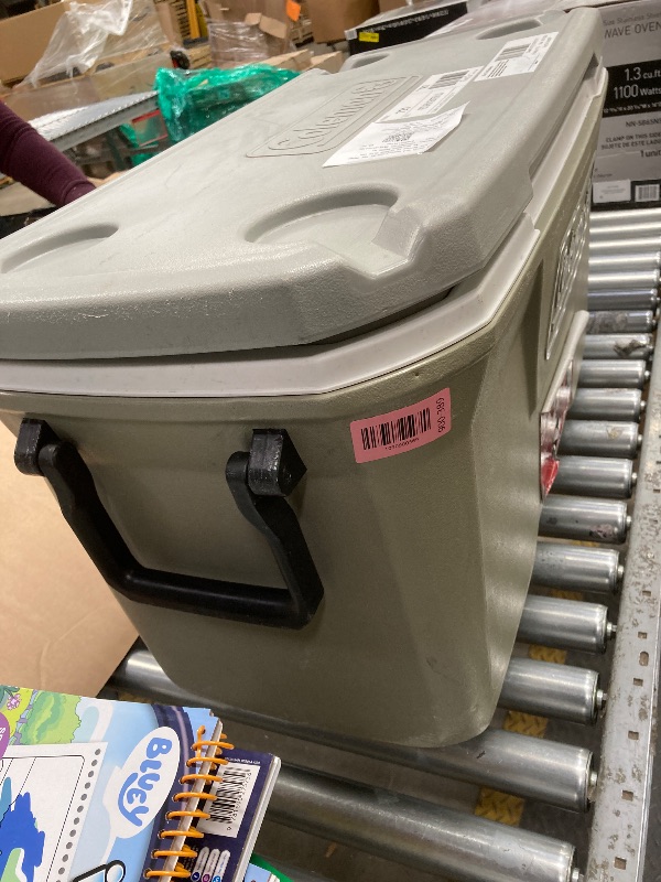 Photo 1 of *Scratches* *USED PLEASE WASH* Coleman 316 Series 70QT Hard Chest Cooler, Silver Ash
