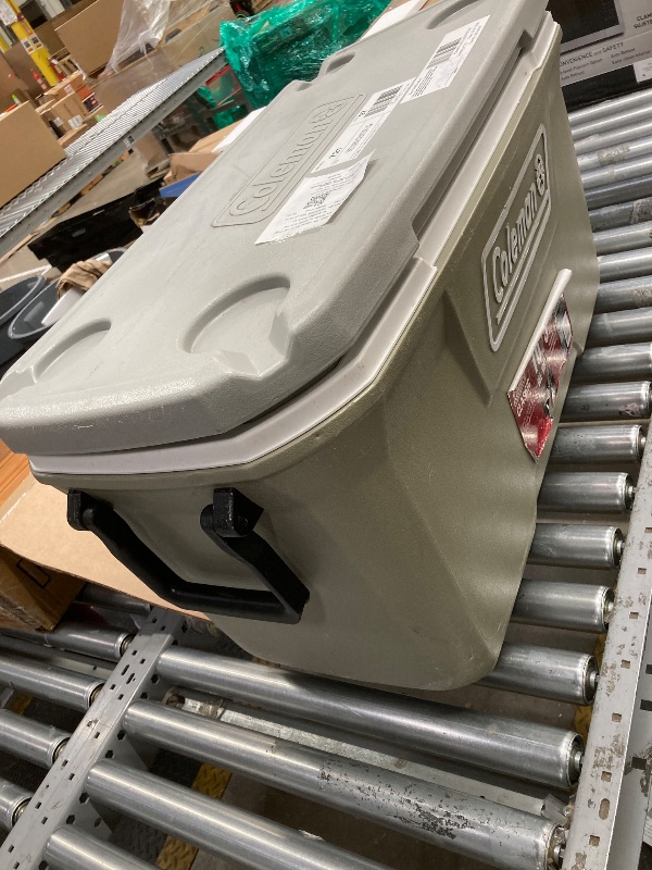 Photo 1 of *Scratches* *USED PLEASE WASH* Coleman 316 Series 70QT Hard Chest Cooler, Silver Ash
