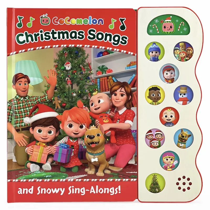 Photo 1 of *Scuffed/mark?* CoComelon Christmas Songs (Board Book)