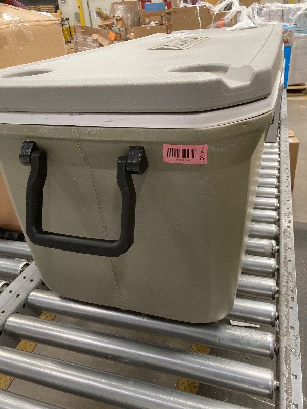 Photo 1 of *Scratched* *Latch broken* Coleman 316 Series 150QT Hard Chest Cooler, Silver Ash