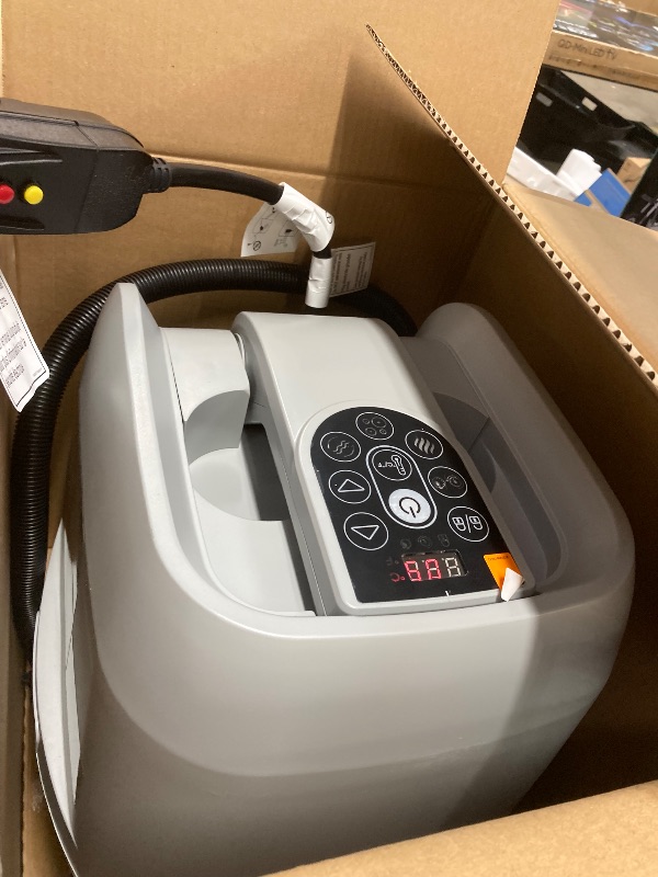 Photo 1 of *HEAVY* SaluSpa 60101E Monterey AirJet Outdoor Inflatable Square Hot Tub 4-6 Person with
