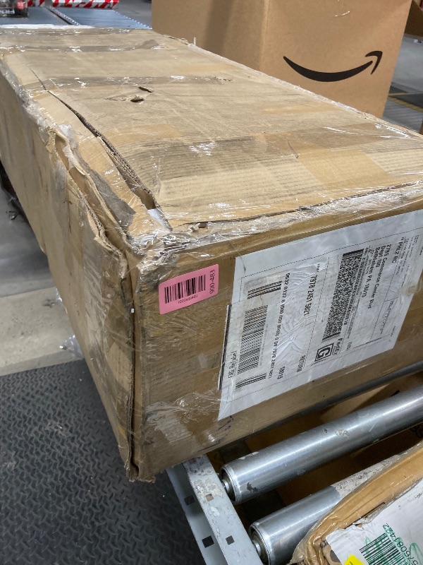 Photo 1 of *HEAVY* Homfa 70.9'' Kitchen Pantry Cabinet with Charging Station and LED Light, 3 Drawers Buffet Storage Cabinet with Glass Doors and Adjustable Shelves, Blue
